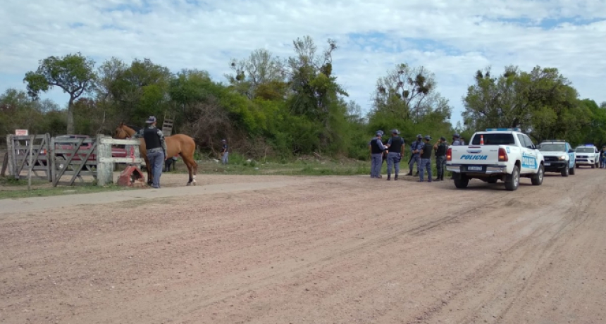 Cinco hombres demorados por realizar carreras clandestinas en Machagai