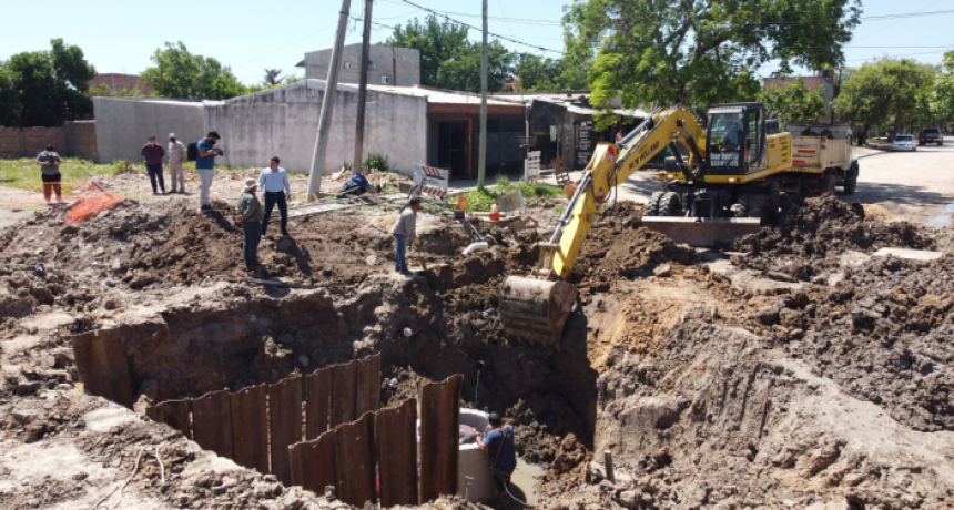 Reubicaron a una familia de Resistencia para finalizar con la primera etapa de pavimento
