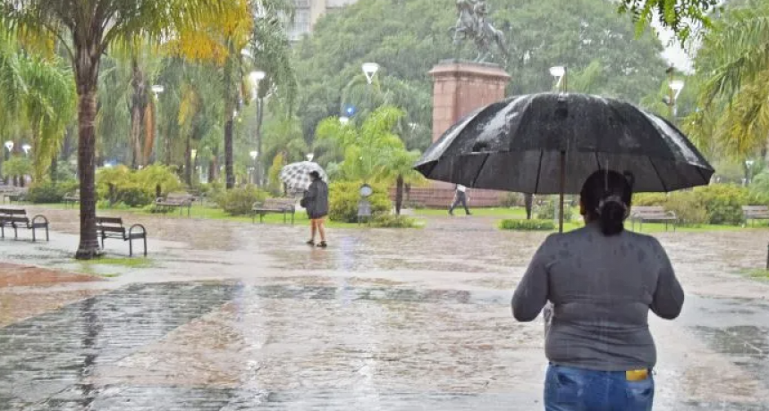 Sábado de lluvias y sin sol: pronostican una mínima de 18° y máxima de 24°