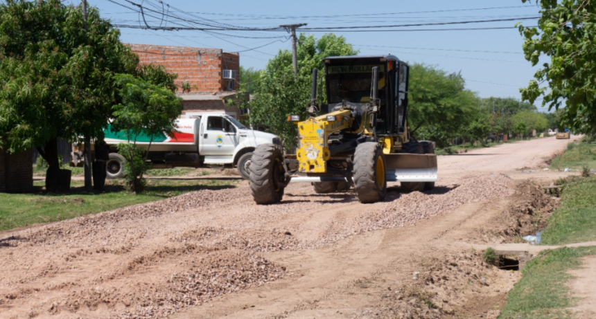 El Municipio avanza con las obras en el barrio Obrero de Sáenz Peña