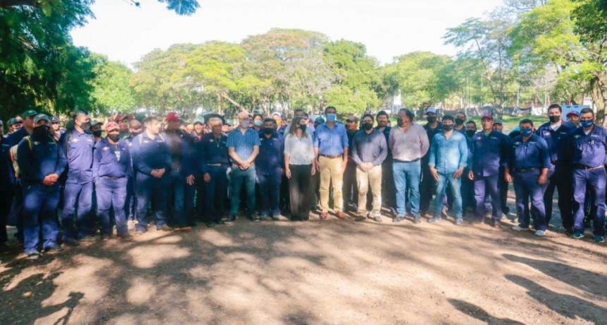 El Gobierno entregó equipamientos y maquinarias 