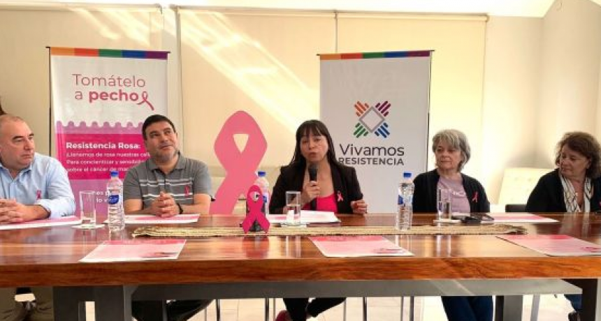 Resistencia inició el “Mes Rosa” con actividades para fortalecer la lucha contra el cáncer de mama