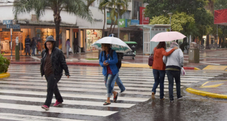 Alerta meterológico en el Gran Resistencia por fuertes lluvias desde la tarde