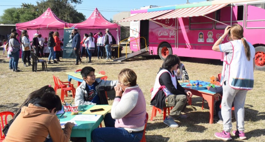 Desde este miércoles, “Carita Feliz” atenderá a niños y niñas en el Barrio San Antonio 