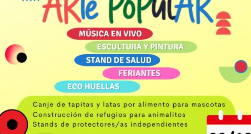 Invitan a la “Feria de Arte Popular” en la plaza Paseo Sur de Resistencia