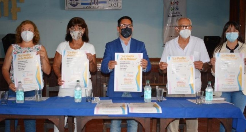 Festival solidario en la peña Martín Fierro