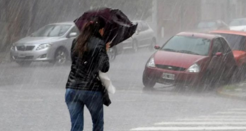 Rige un alerta por tormentas para gran parte de Chaco