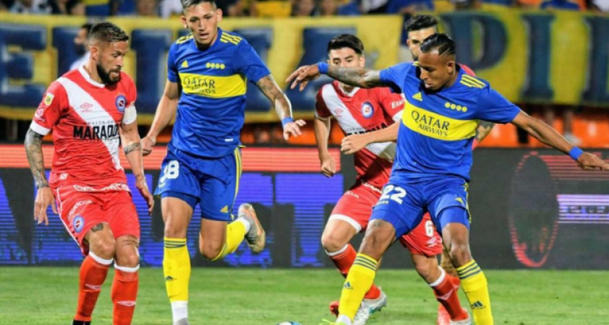 Boca venció a 1 a 0 a Argentinos en Mendoza y es finalista de la Copa Argentina