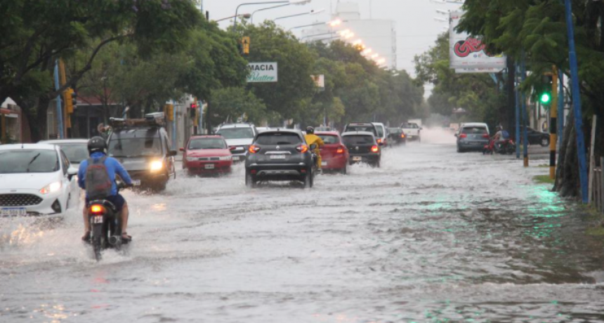 Llegó la lluvia y rige un alerta meteorológico por tormentas para gran parte de Chaco