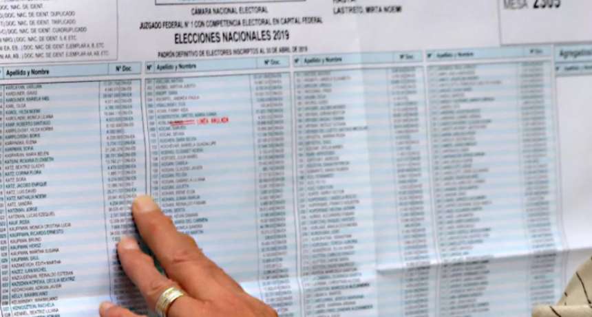 Elecciones: ¿Dónde se puede consultar el padrón electoral?