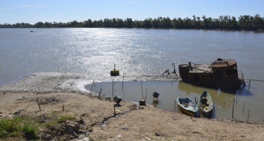 “El Paraná llegó a los dos metros, pero sigue estando en aguas bajas”