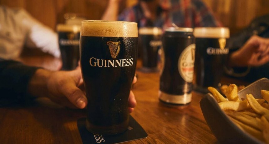 La marca de cerveza irlandesa Guinness se fabricará en la Argentina por primera vez