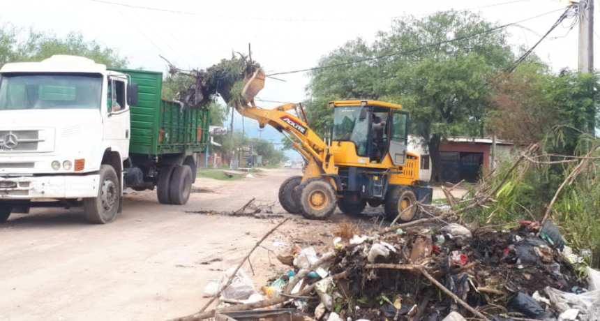 Realizaron trabajos de desagües y eliminación de minibasurales en la zona sur de Resistencia