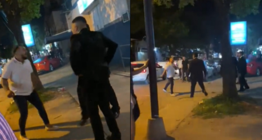 Boliches, alcohol y violencia: enfrentamiento a piñas entre un hombre y dos patovicas