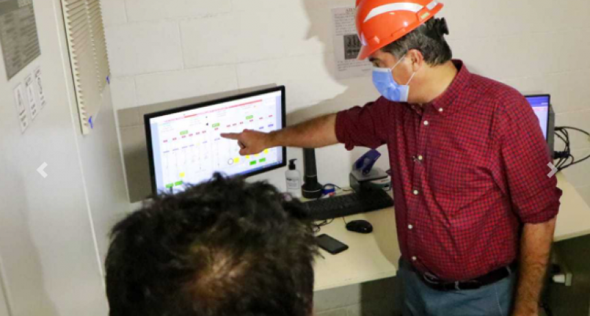 Jorge Capitanich recorrió la planta industrial Indunor - Sersa en La Escondida