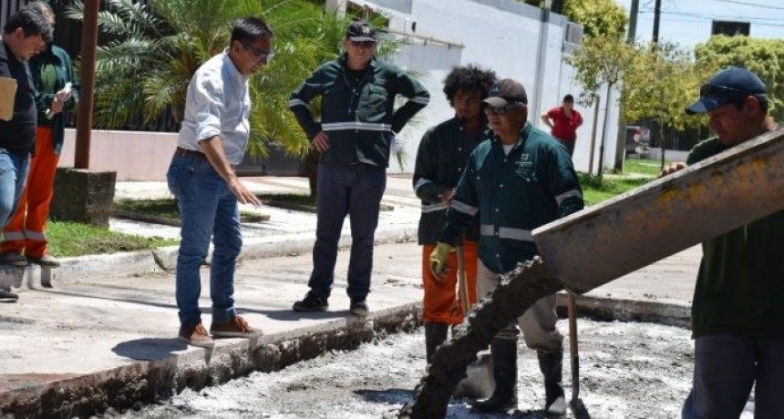 Gran avance del Plan integral de bacheo