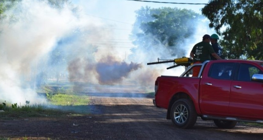 Continúan tareas de fumigación en la zona Sur de Resistencia