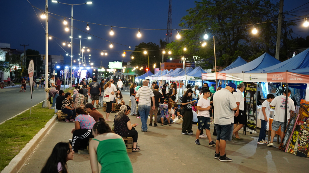 Exitoso Corredor Comercial en Barranqueras
