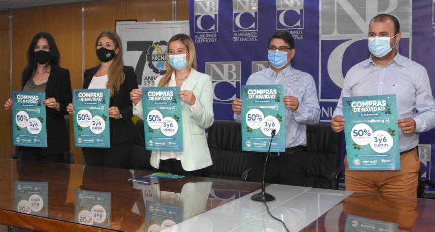 Comenzó la promoción Compras de Navidad de Nuevo Banco del Chaco