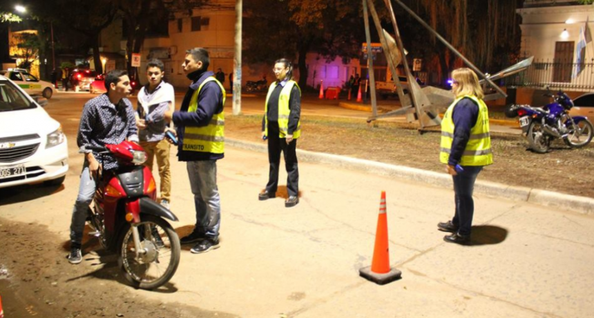 Irresponsables al volante: 56 conductores fueron multados por alcoholemia positiva