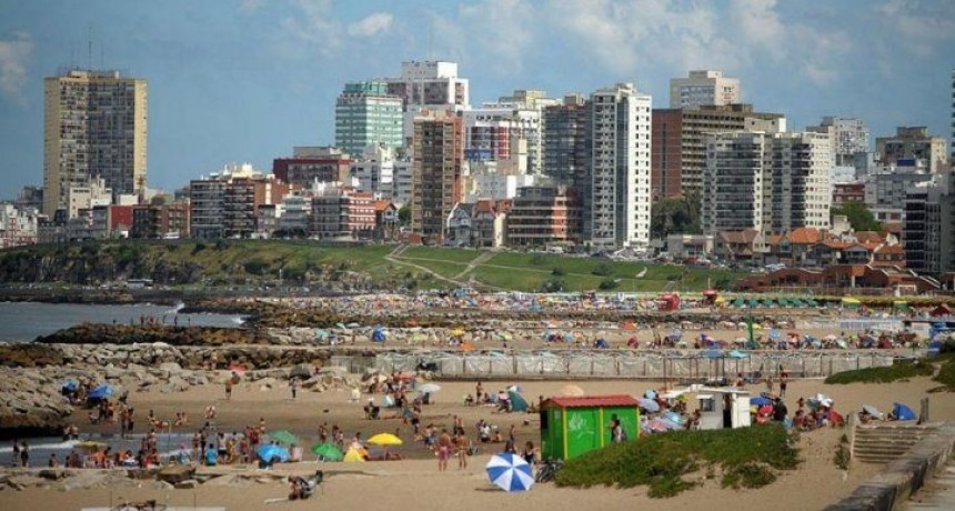 Balnearios de Mar del Plata con ocupación casi total para enero