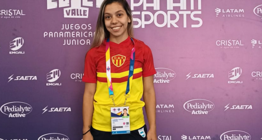 La pesista de Sarmiento Ludmila Gerzel fue ternada en los Premios Olimpia 2021