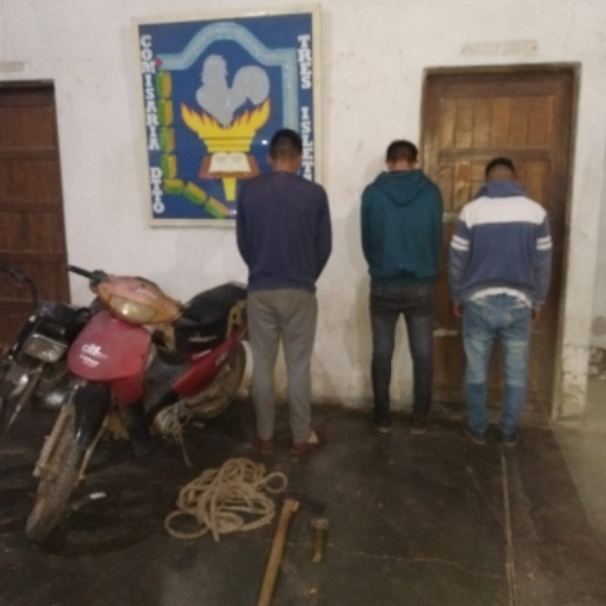 Entraron sin permiso a un campo ajeno y fueron reducidos por el dueño