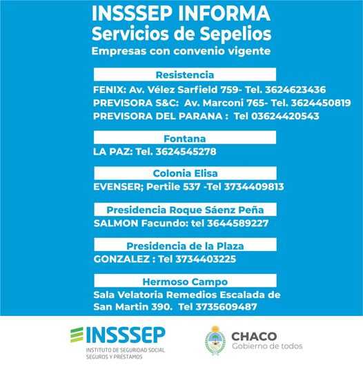 El Insssep presentó un nuevo esquema para garantizar el servicio de sepelios