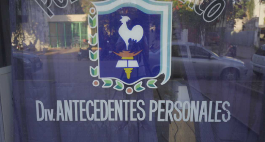 Desde el lunes 27 no se podrán gestionar trámites digitales en el área Antecedentes de la Policía del Chaco