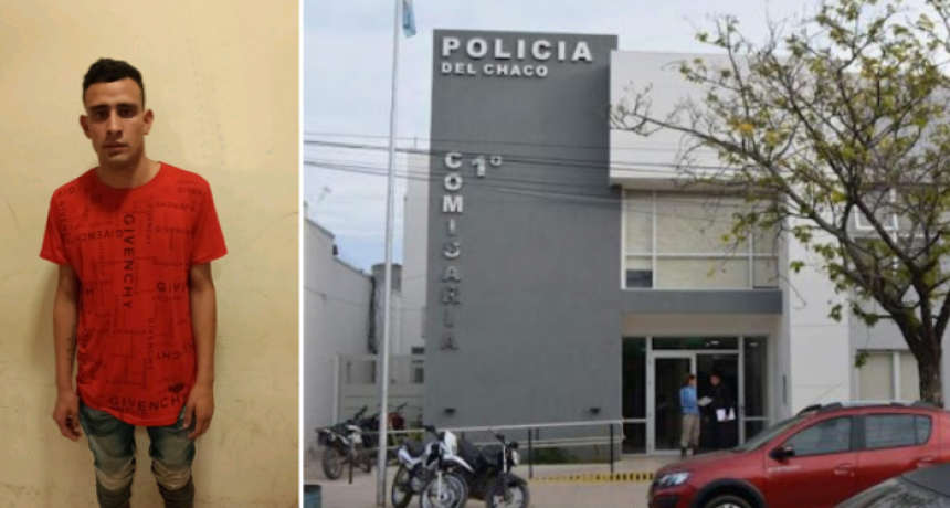 Acompañado por sus padres, se entregó uno de los cuatro fugados de Sáenz Peña