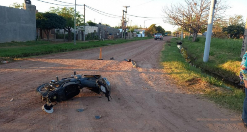 Un adolescente muerto tras un accidente de tránsito en Charata