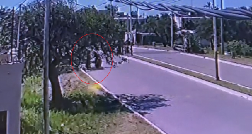 Una joven sufrió acoso callejero mientras andaba en bicicleta: 